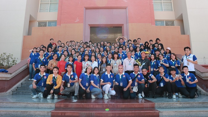 Hoạt động nghiên cứu thực tế tại An Giang của sinh viên Khoa Quản lý văn hóa, nghệ thuật