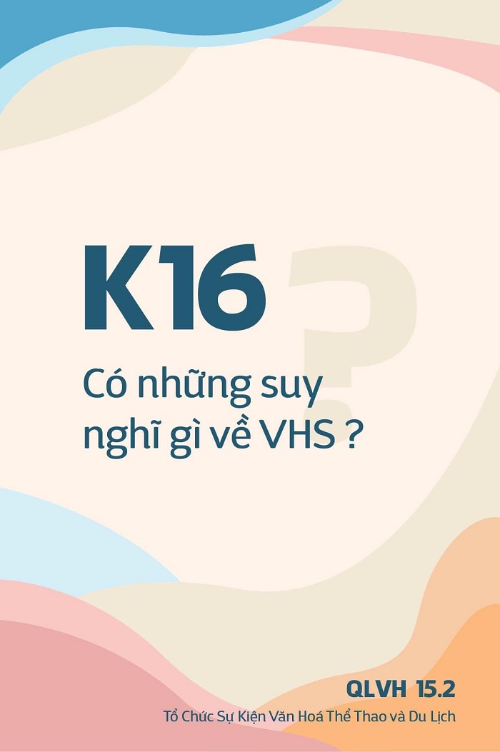 Tân sinh viên Chuyên ngành Tổ chức sự kiện văn hóa, thể thao, du lịch suy nghĩ gì về VHS?