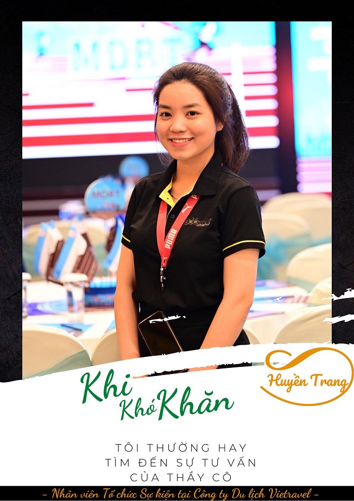 Khi khó khăn tôi tìm đến sự tư vấn của thầy cô