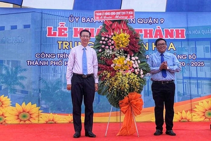 Trung tâm văn hóa quận 9 có trụ sở mới