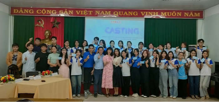 CLB sinh viên Nghiên cứu khoa học Khoa quản lý văn hoá, nghệ thuật tuyển thành viên mới
