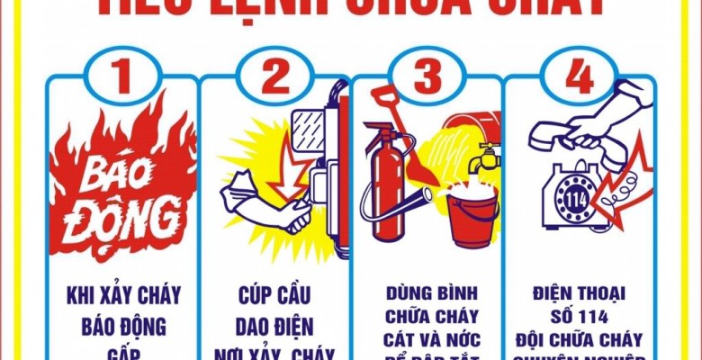 Cách thoát hiểm khi có cháy nổ tại nhà cao tầng